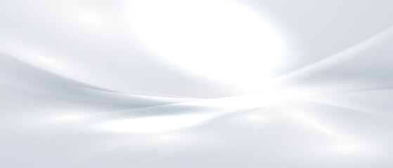 Abstract Modern Design Vector Illustration On White And Gray Background