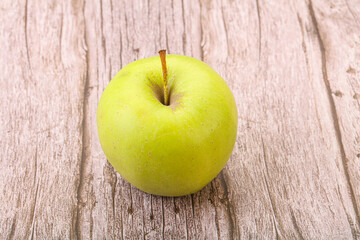 Ripe and sweet green apple