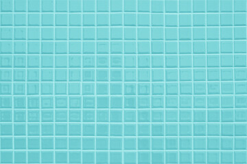 Blue pastel ceramic wall and floor tiles mosaic abstract background. Design geometric wallpaper...