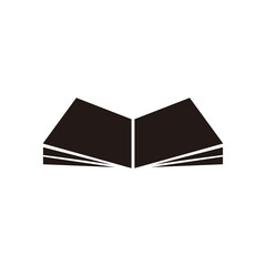book icon vector illustration on white background