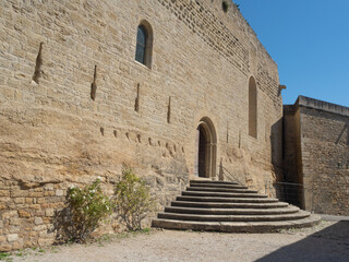Façade de l'église Saint-Martin Ansouis. Provence