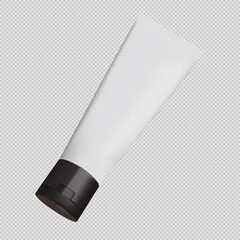 Cosmetics Bottle on transparent background,vector,illustration.