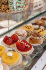 Mini cakes and pastries 