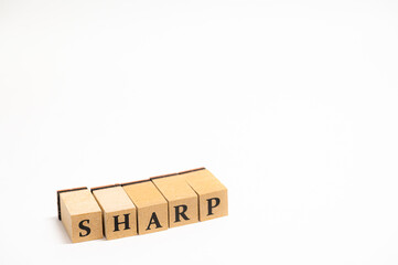英単語　ブロック SHARP
