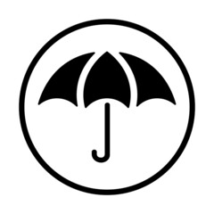 umbrella logo design illustration vector