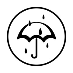 umbrella logo design illustration vector
