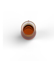 Eid Tea Cup From The Top Side
