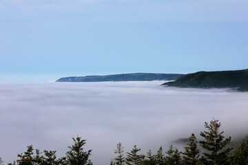 beach in the morning