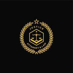 
Law firm unique logo design