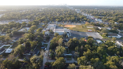 view of the city