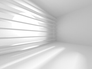 White Modern Background. Abstract Building Concept