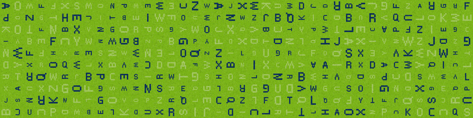 Abstract Geometric Pattern generative computational art illustration