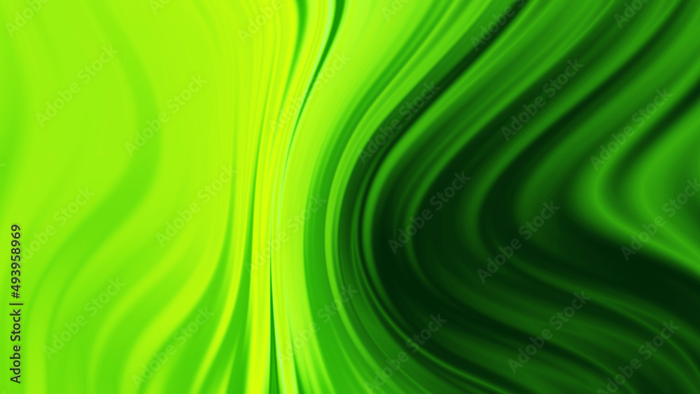 Poster green fluid gradient animation background, neon color gradient. abstract blurred background