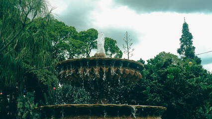 waterfall in the park