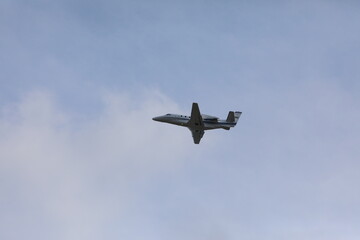 airplane in the sky