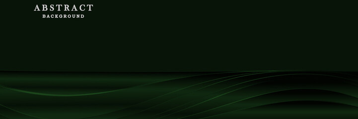 Abstract green background vector design