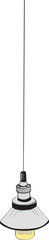 Modern Electric Lamp Contour Hand Drawn Illustration © Good Studio