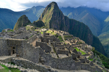 Machu Picchu, lost city of Incas, Peru - 493995302