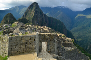 Machu Picchu, lost city of Incas, Peru - 493995308