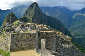 Machu Picchu, lost city of Incas, Peru - 493995309