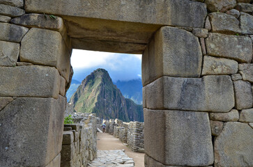 Machu Picchu, lost city of Incas, Peru - 493995313