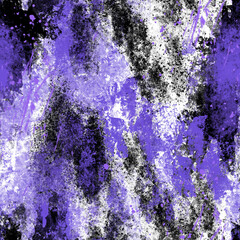 Abstract seamless pattern with grunge textures Digital painting