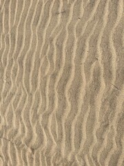 Fototapeta na wymiar Close up of sand dunes in Maspalomas, Canary Islands