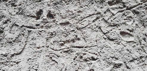 Incense powder for background at Thai temple. Dust or Grey or Gray sand. Art textured of surface and soft concept.