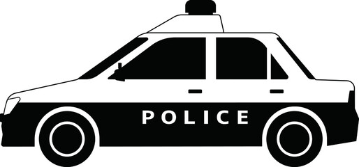 パトカー・緊急車両 © ROKUDANDA