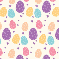 Easter colorfull pattern