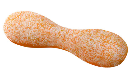 French cookie. 3d illustration. Isolated background