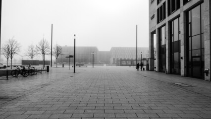 Impressionen vom Flughafen Berlin Brandenburg vor, w&auml;hrend und nach der Bauzeit