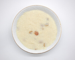 Rice Kheer or Firni or Chawal ki Khir is a pudding subcontinent, made by boiling milk ,sugar and Rice.
