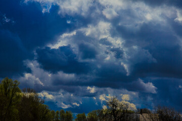 clouds and sky