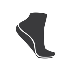 Orthopedic insoles, vector, icon, sign.