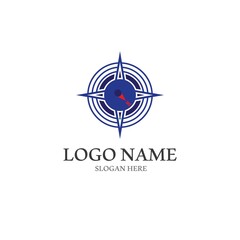 Compass Logo Template vector icon