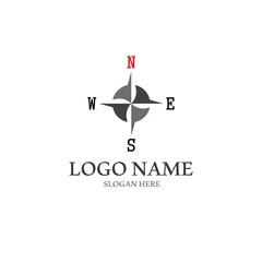 Compass Logo Template vector icon