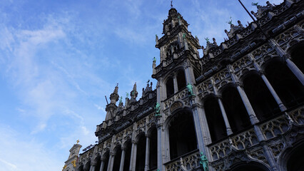 Grand Place. The architectural heritage of the Brussels, Belgium