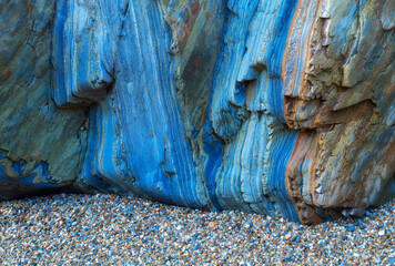 Textured background of rough surface of rock