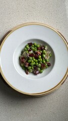 Guisantes con jamón