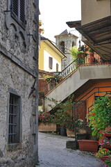 Fototapeta na wymiar Village of Orzaglia in Garfagnana, Tuscany, Italy