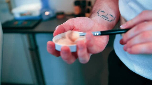 poudre maquillage