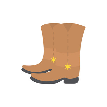 cowboy boots icon