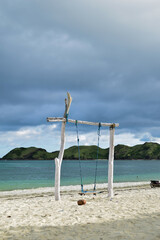 iew of beautiful Selong Belanak beach at Lombok Island. Lombok, Indonesia, March 22, 2022