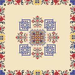 Ukrainian embroidery pattern 61