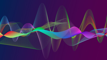 wave background