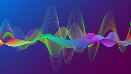 wave background style