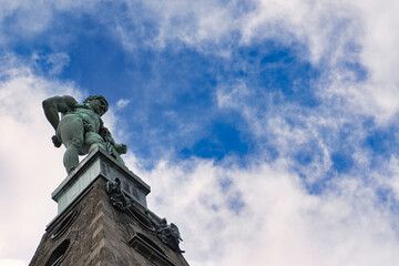 the Hercules statue in Kassel