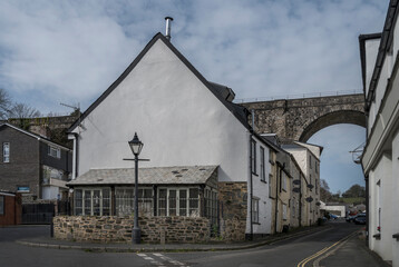 Tavistock village and viaduct