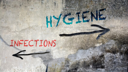 Street Sign to Hygiene versus Infections